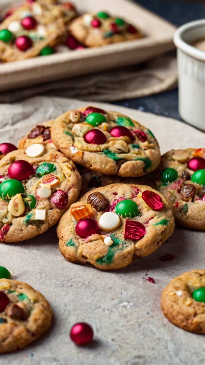 Christmas Kitchen Sink Cookies
