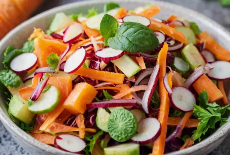 Crunchy Carrot Apple Salad Recipe
