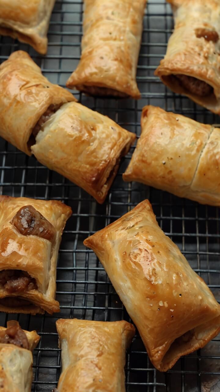 Delia Smith Sausage Rolls