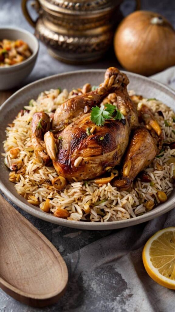 Delicious Arabic Chicken and Rice Recipe