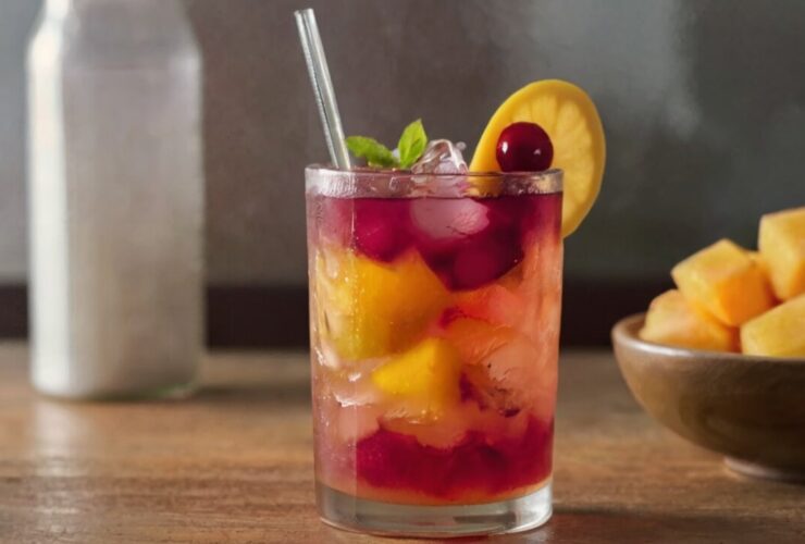 Mango Hibiscus Iced Tea Recipe