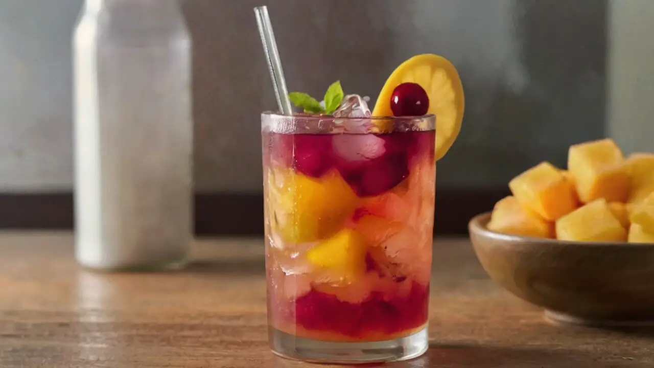 Mango Hibiscus Iced Tea Recipe