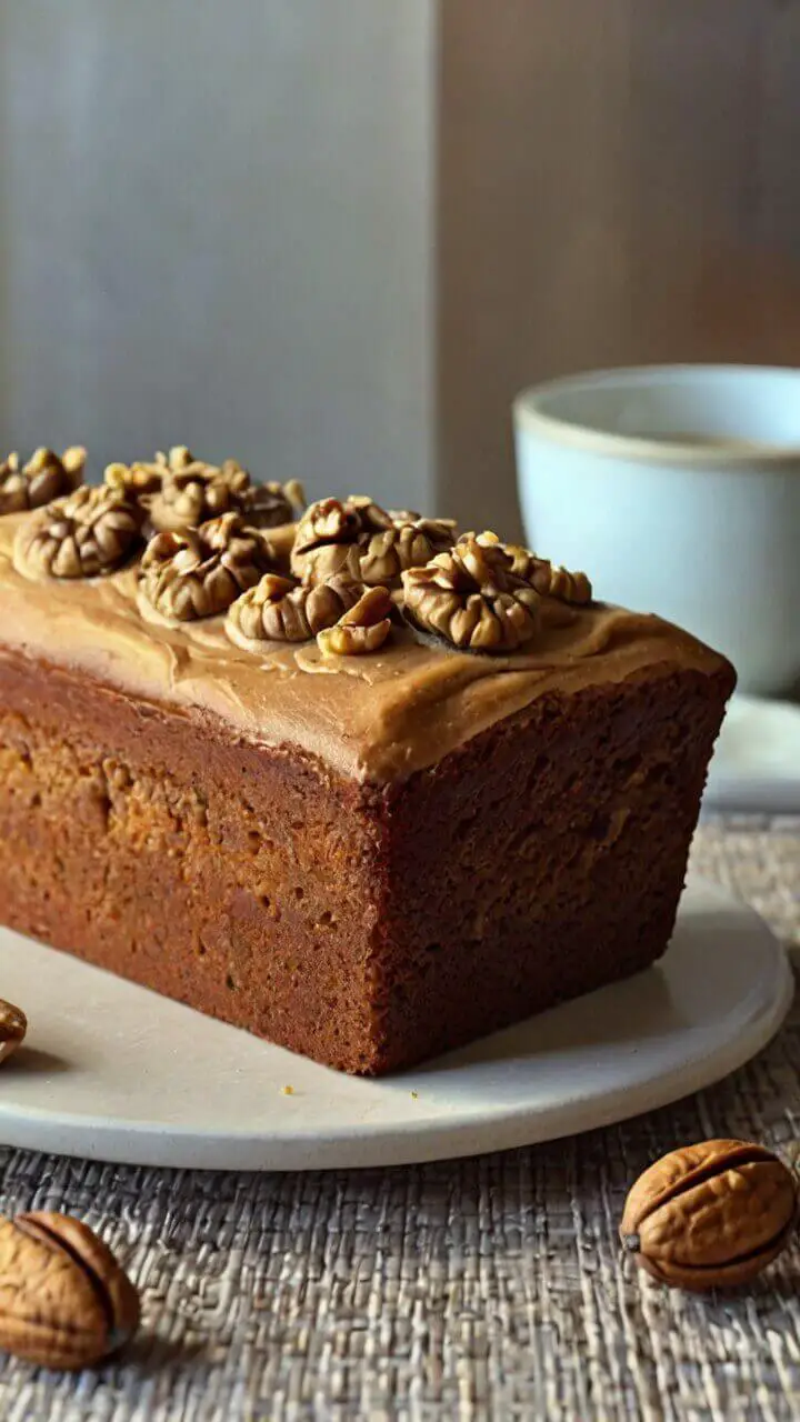 Nigella Coffee And Walnut Loaf Cake