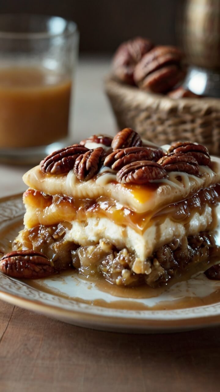 Pecan Pie Lasagna