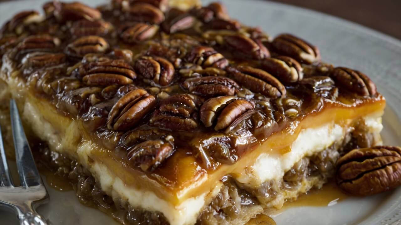 Pecan Pie Lasagna Recipe