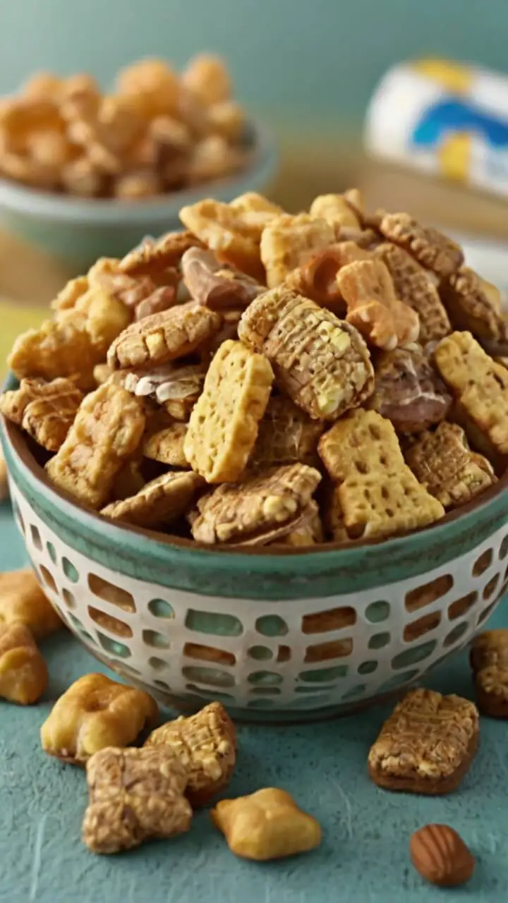 Sweet and Salty Toffee Chex Mix