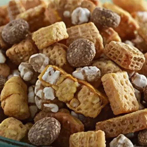 Sweet and Salty Toffee Chex Mix Recipe