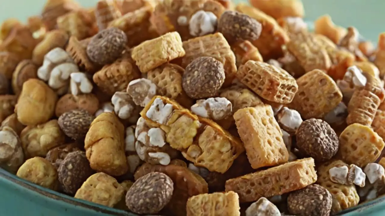 Sweet and Salty Toffee Chex Mix Recipe