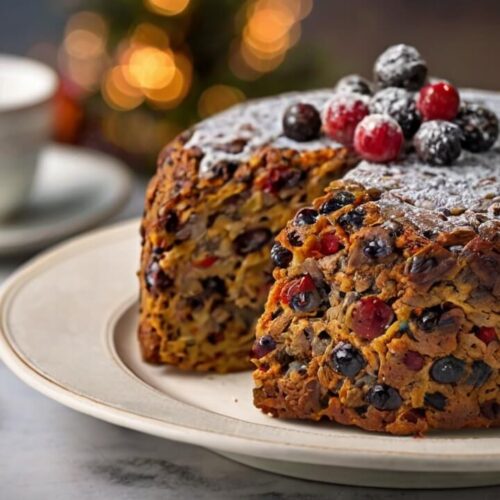 Traditional Christmas Fruit Cake Recipe