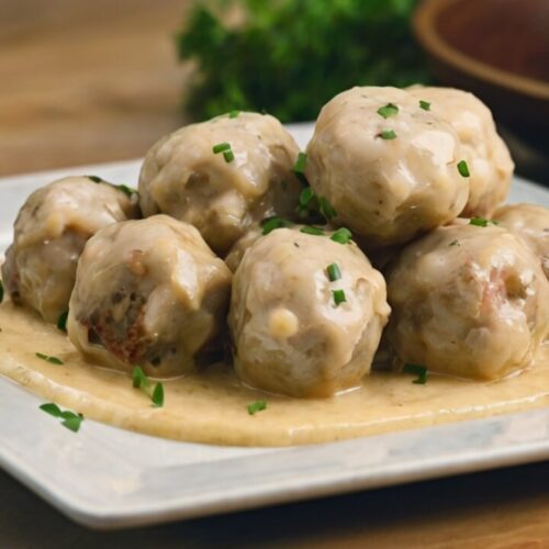 Vegetarian Swedish Meatballs Recipe