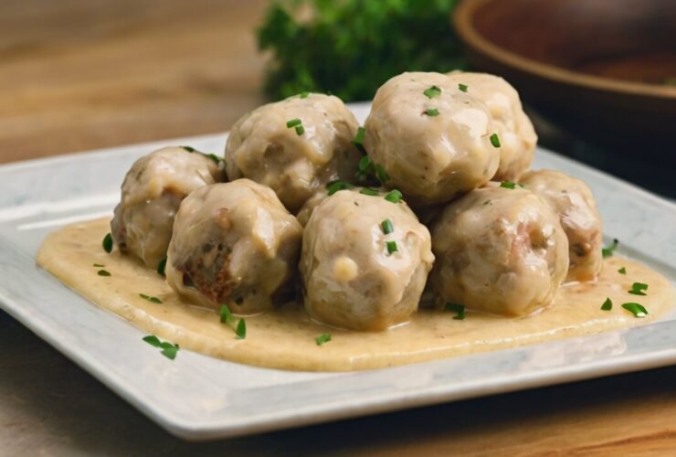 Vegetarian Swedish Meatballs Recipe