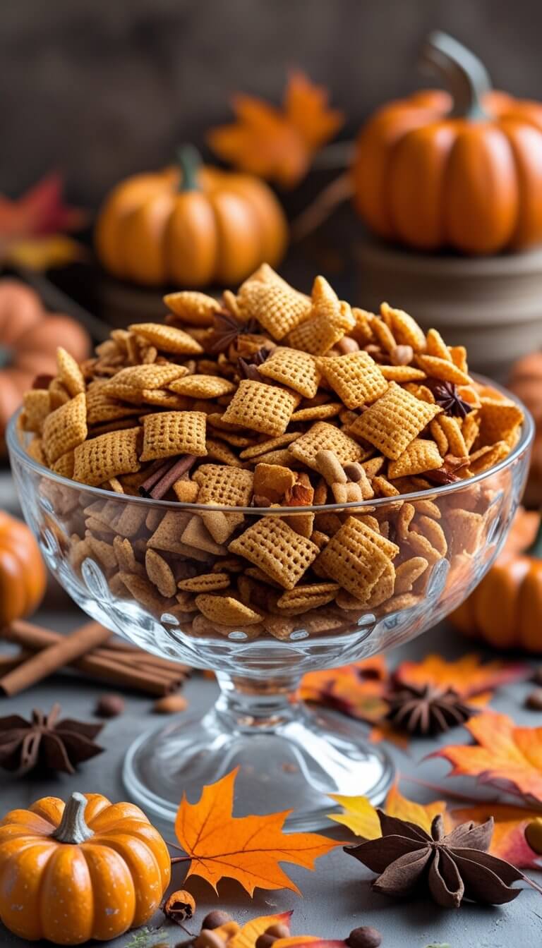Pumpkin Spice Chex Mix