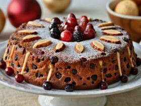 Condensed Milk Christmas Fruit Cake Recipe