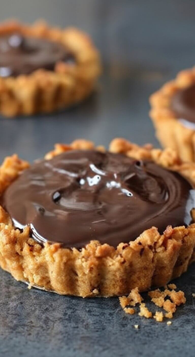 Chocolate Tart with Salted Caramel