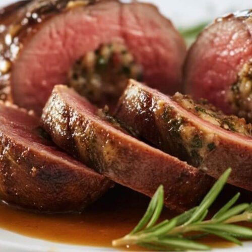 Christmas Stuffed Beef Tenderloin Recipe