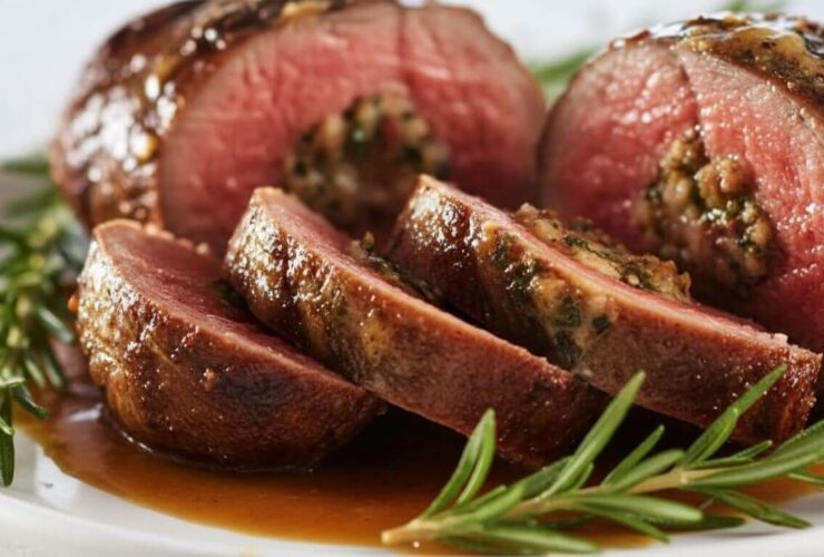 Christmas Stuffed Beef Tenderloin Recipe