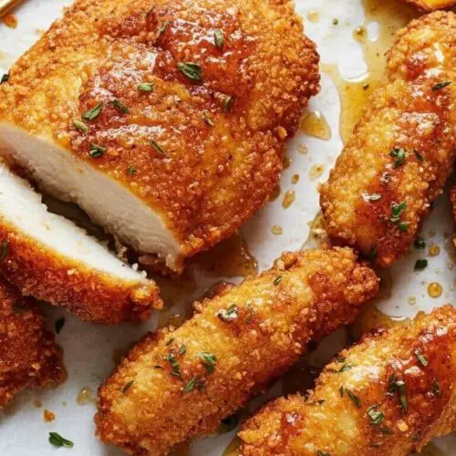 Crispy Baked Hot Honey Chicken Recipe
