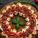 Christmas Bruschetta Wreath Recipe