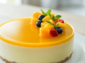 No Bake Mango Cheesecake Recipe