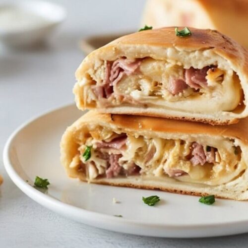 Chicken Cordon Bleu Stromboli Recipe