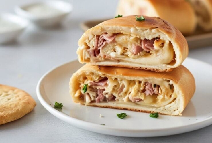 Chicken Cordon Bleu Stromboli Recipe