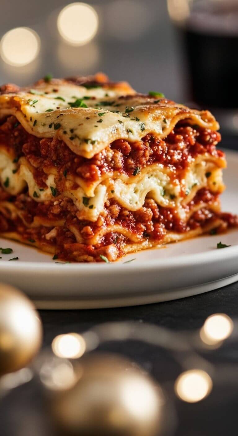 Christmas Eve Lasagna
