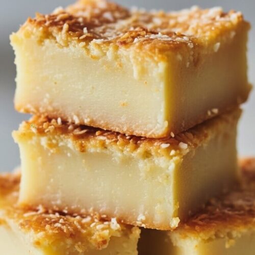 Coconut Mochi Cake Recipe