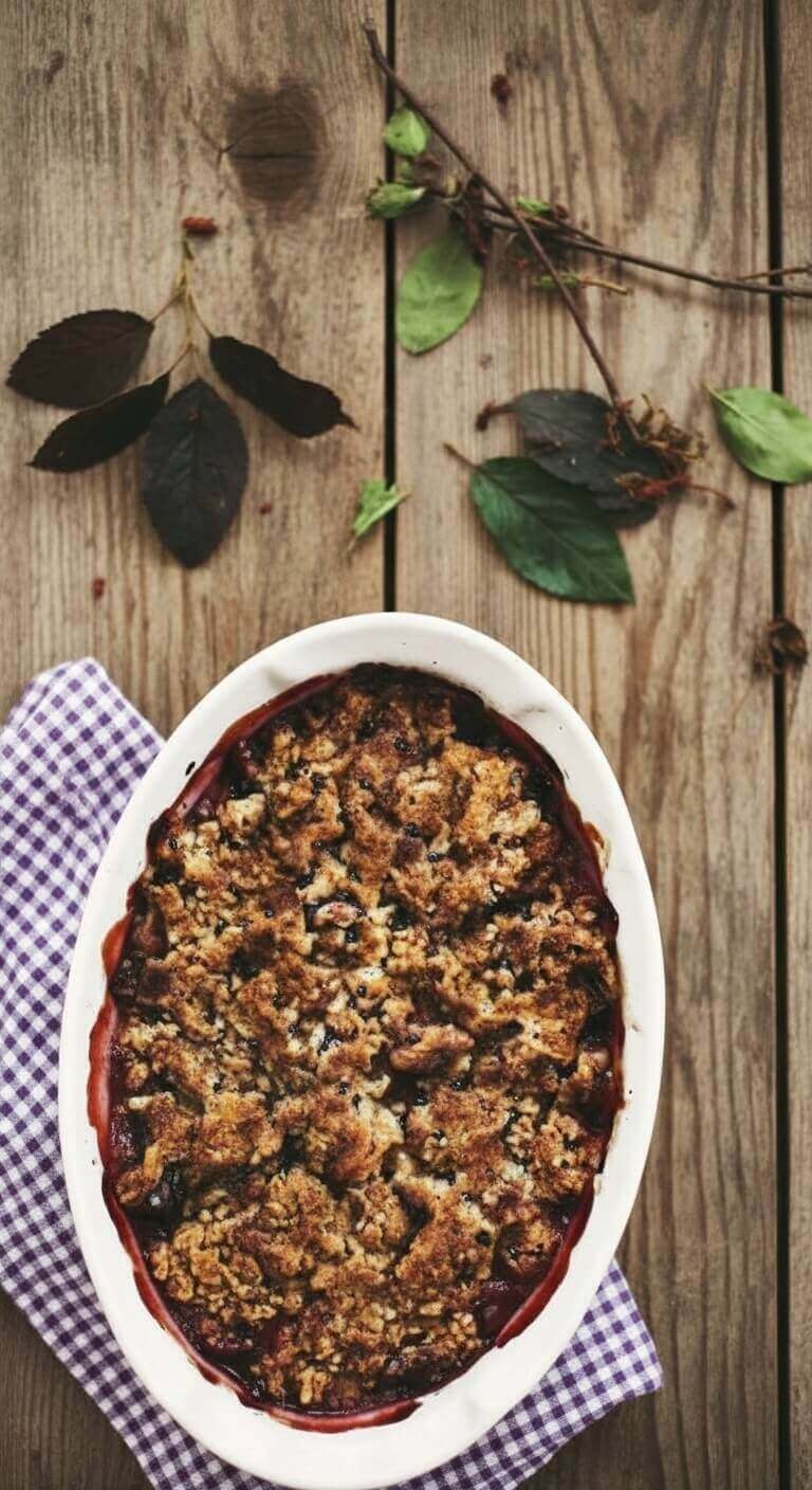 Ina Garten Plum Crisp