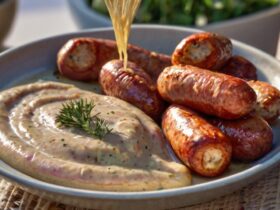 Ina Garten Kielbasa With Mustard Dip Recipe