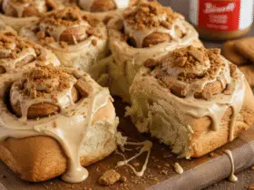 Biscoff Cookie Butter Cinnamon Rolls Recipe
