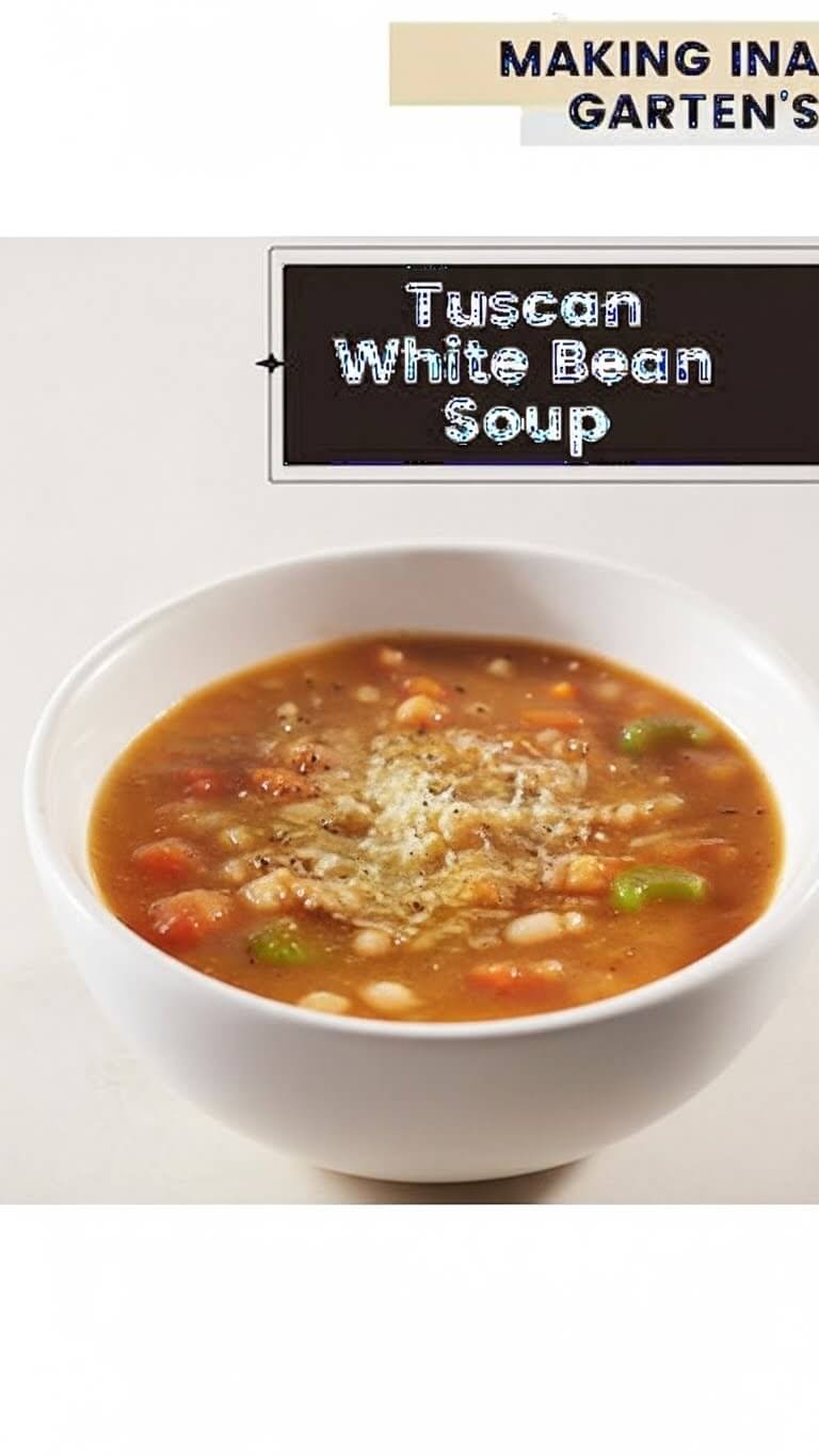 Ina Garten Tuscan White Bean Soup