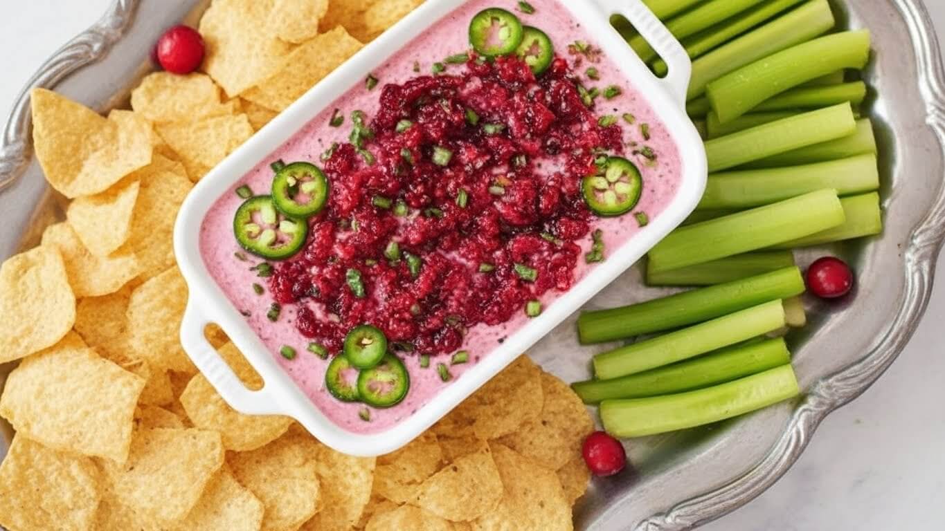 Jalapeño Cranberry Dip Recipe