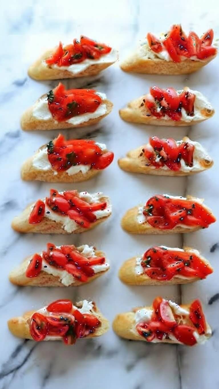 Ina Garten Whipped Feta Crostini
