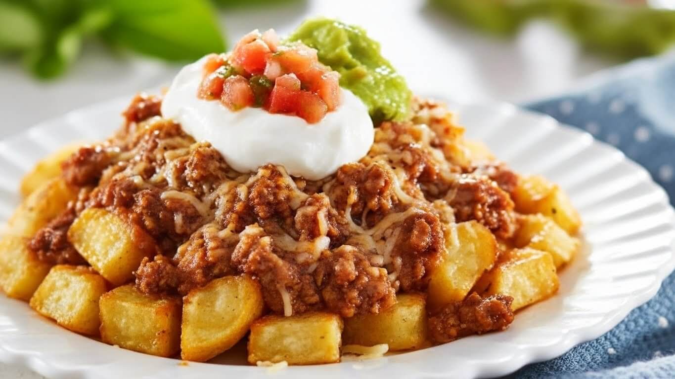 Cheesy Taco Potatoes Recipes