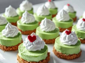 Grinch Mini Cheesecake Recipe