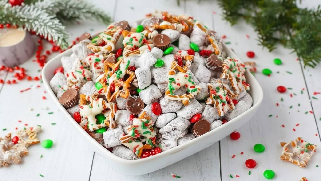 Christmas Puppy Chow Recipe