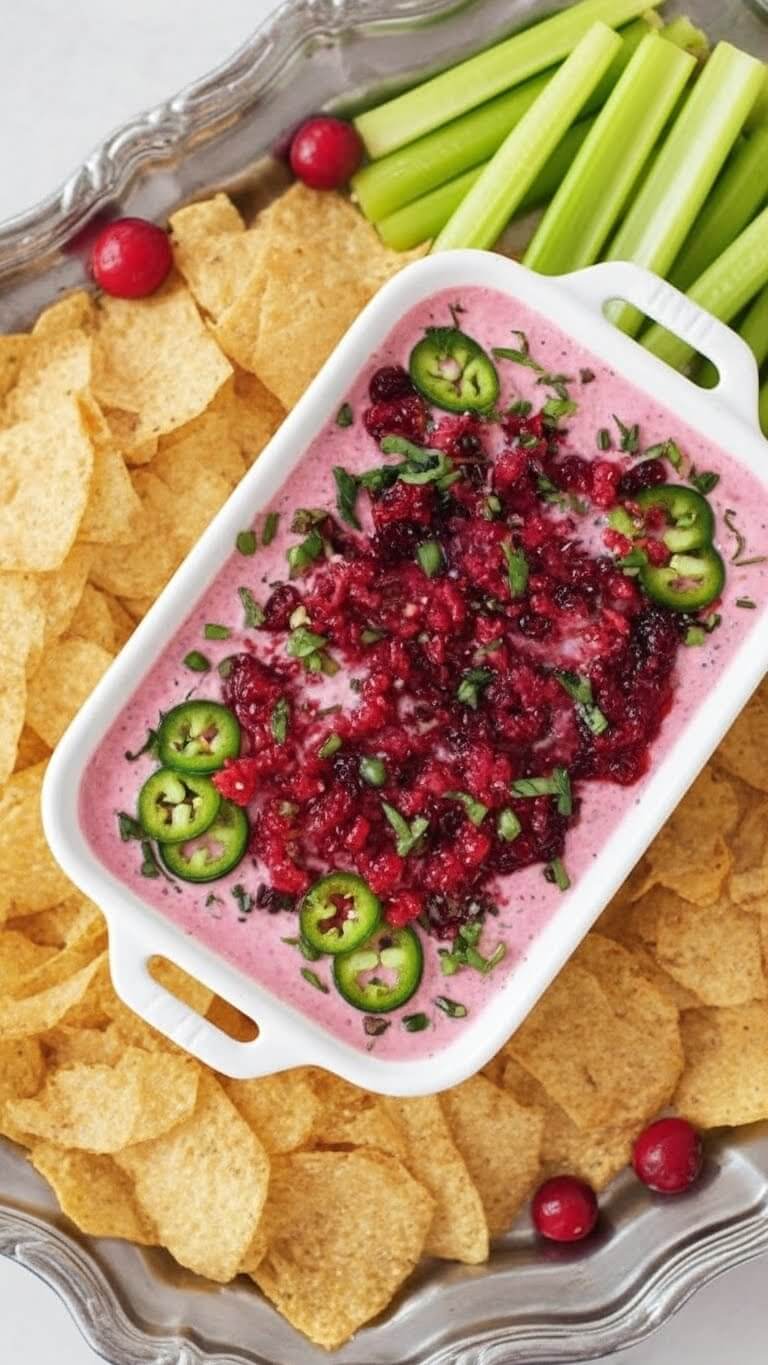 Jalapeño Cranberry Dip Recipe