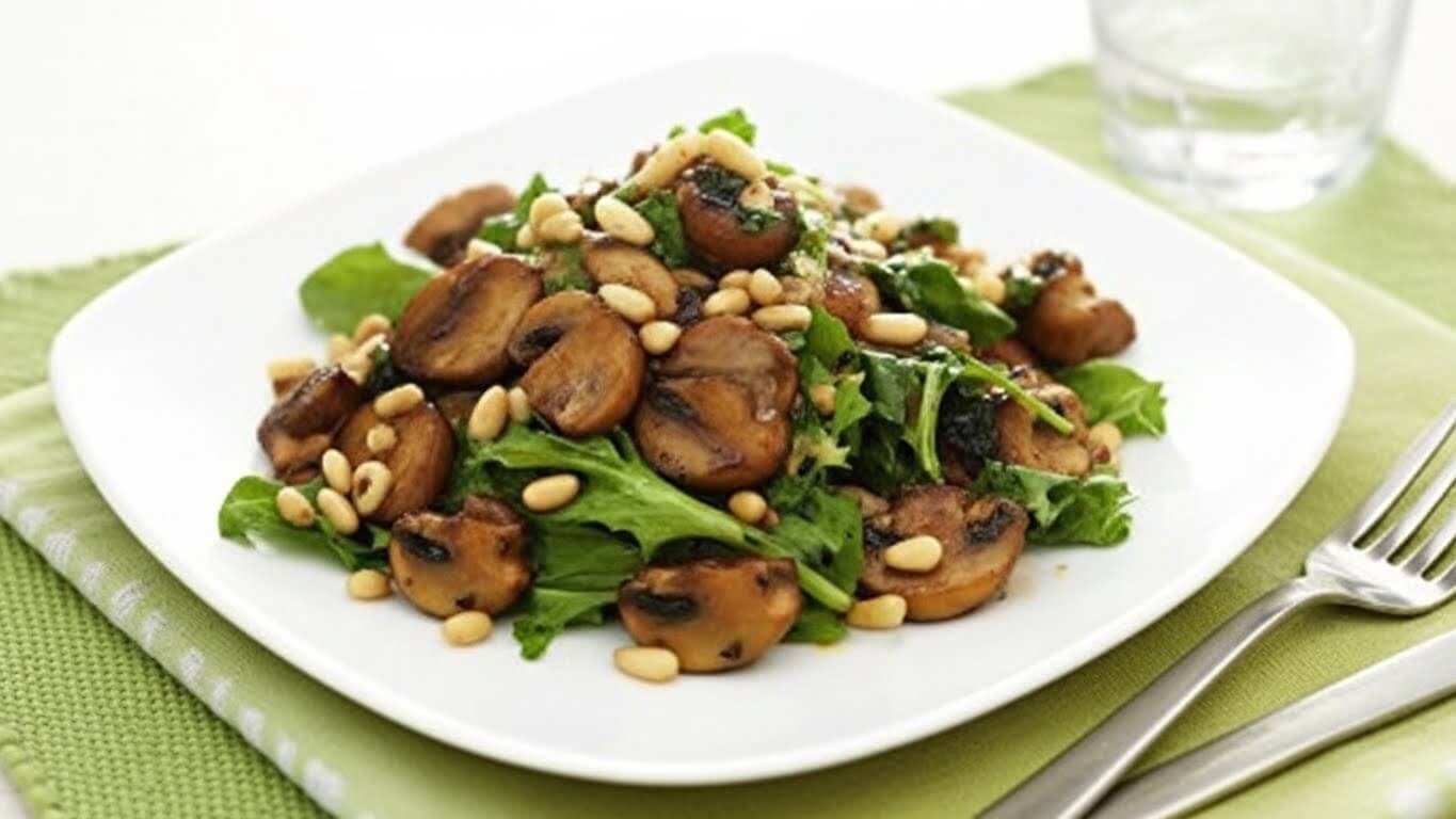 Ina Garten Warm Mushroom Salad Recipe
