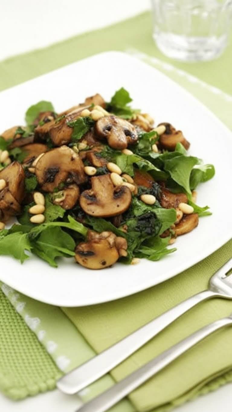 Ina Garten Warm Mushroom Salad 