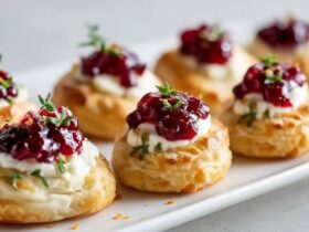 Cranberry Cream Cheese Crescent Bites Recipe