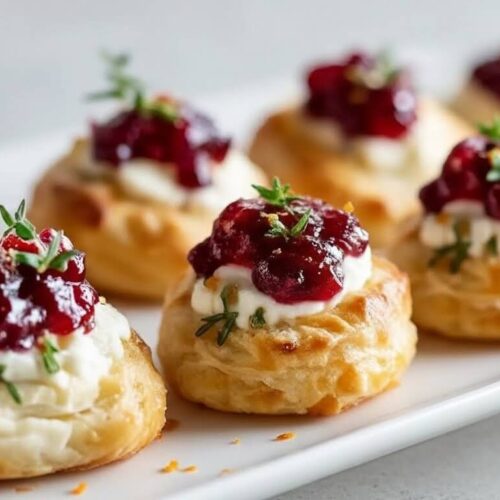 Cranberry Cream Cheese Crescent Bites Recipe