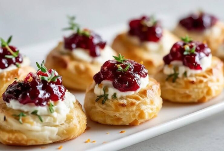 Cranberry Cream Cheese Crescent Bites Recipe