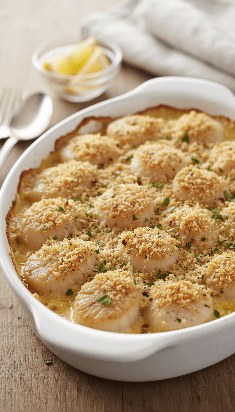 Ina Garten Scallop Gratin
