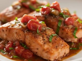 Ina Garten Salmon With Melting Tomatoes