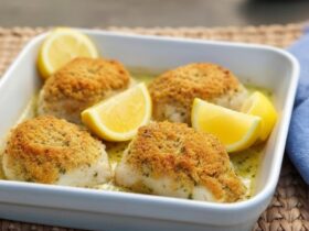 Ina Garten Baked Cod with Ritz Crackers