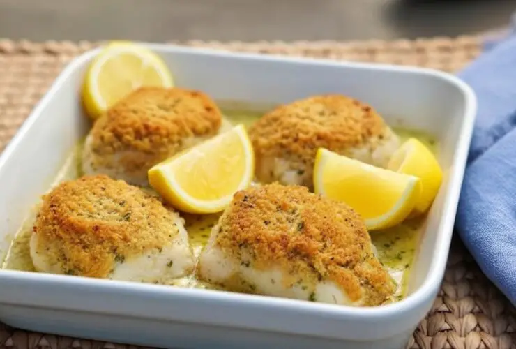 Ina Garten Baked Cod with Ritz Crackers