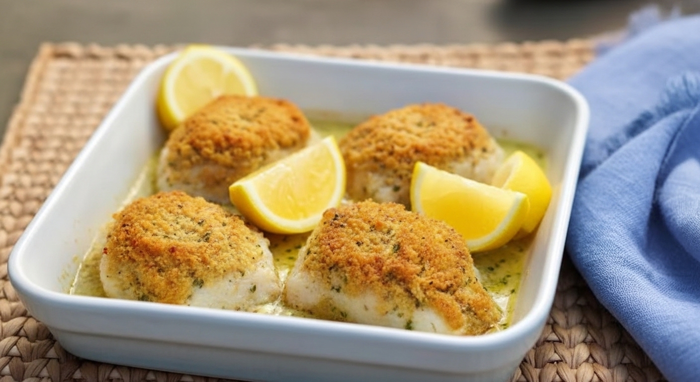 Ina Garten Baked Cod with Ritz Crackers