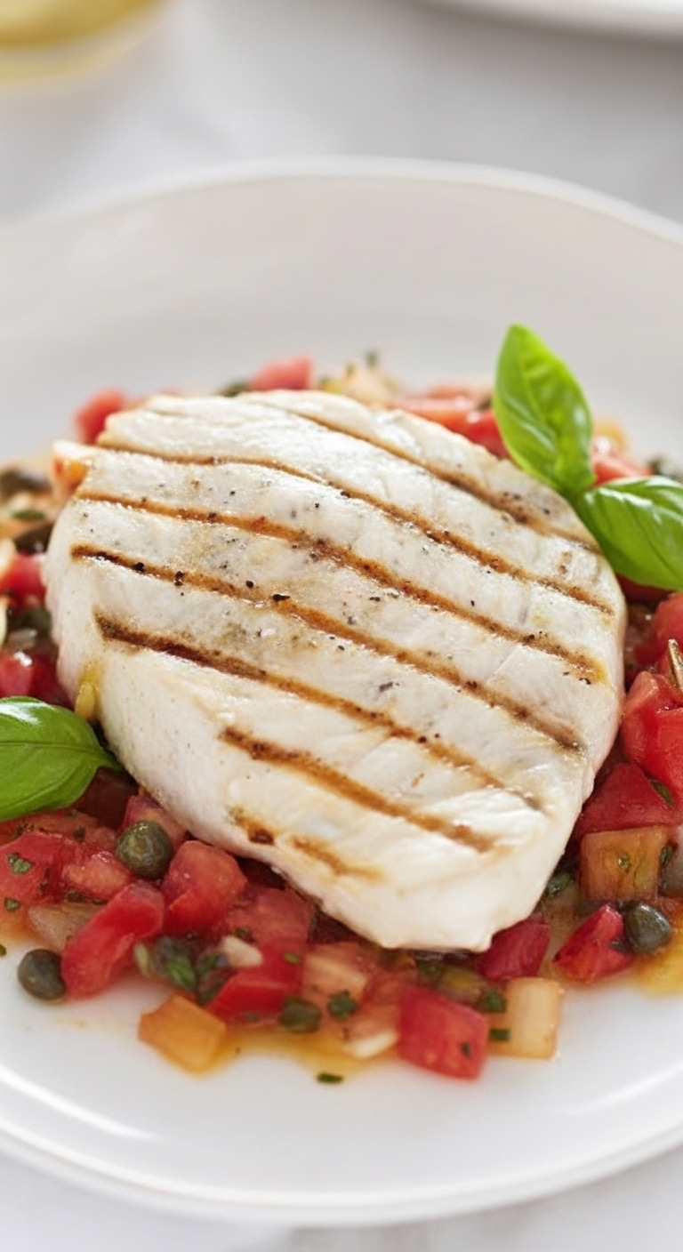Ina Garten Grilled Swordfish