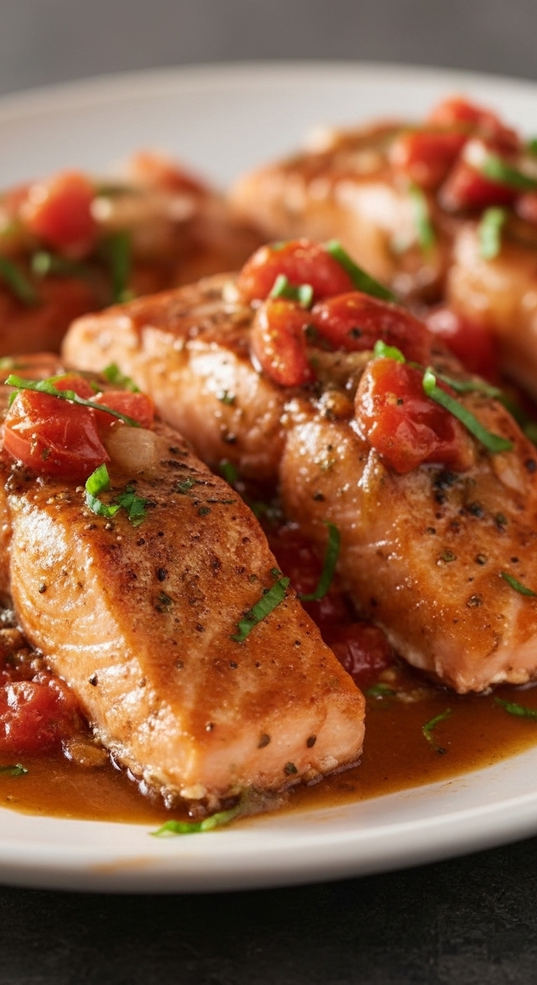 Ina Garten Salmon With Melting Tomatoes