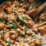 Rich and Creamy Peanut Chicken Recipe
